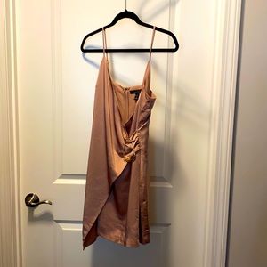 Forever 21 Contemporary pink/taupe dress